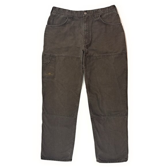 Arborwear Mens Tree Climber Pants Sz 34x31 Double Knee Canvas Workwear Utility - Picture 1 of 10